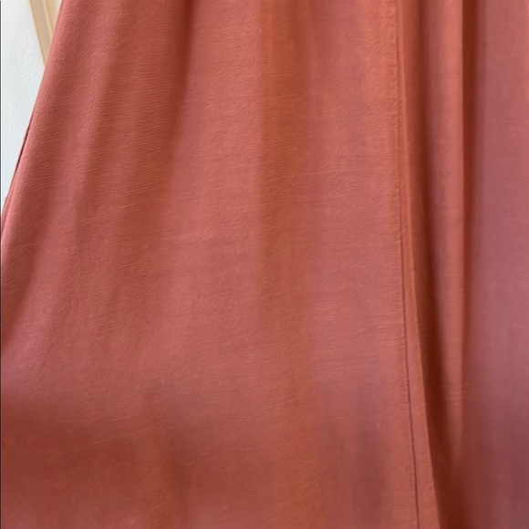 Eileen Fisher Brown Floor Length Maxi Sleeveless Dress - Size Medium - Picture 4 of 16